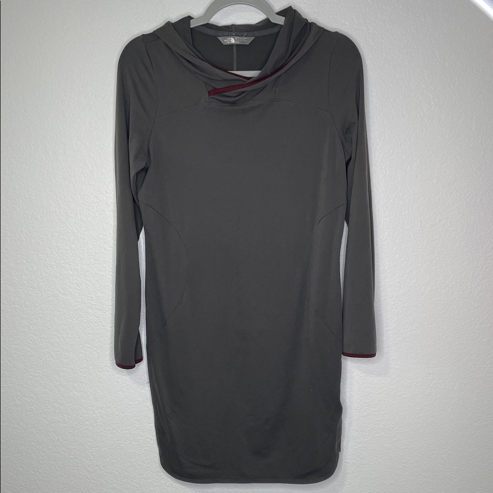 The North Face Women’s Gray Hoodie Dress Size Medium